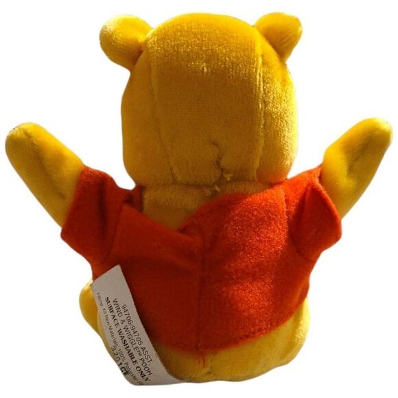 Vintage Fisher Price Disney Wind And Wiggle Pooh Bear Plush - Picture 5 of 5